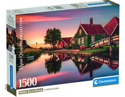 Clementoni puzzle 1500  Zaanse Schans