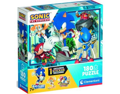 Clementoni puzzle 180 box Sonic 3