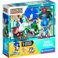 Clementoni puzzle 180 box Sonic 3