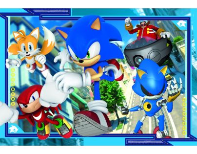 Clementoni puzzle 180 box Sonic 3