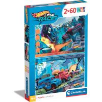 Clementoni Puzzle 2 x 60 dielikov Hot Wheels