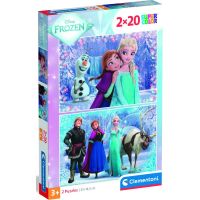 Clementoni puzzle 2X20 Ľadové Kráľovstvo 2