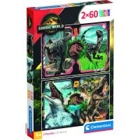 Clementoni puzzle 2X60 Jurský svet