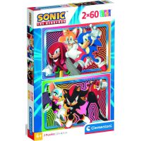 Clementoni puzzle 2X60 Sonic
