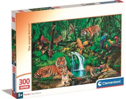 Clementoni Puzzle 300 dielikov Útočisko v džungli