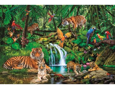 Clementoni Puzzle 300 dielikov Útočisko v džungli