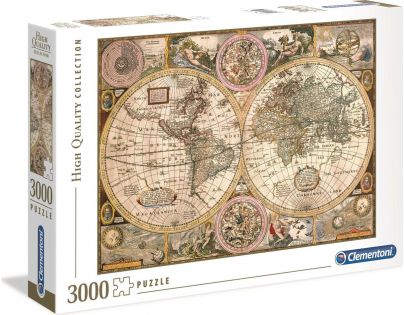 Clementoni Puzzle Mapa antická 3000 dielikov