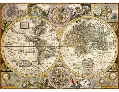 Clementoni Puzzle Mapa antická 3000 dielikov