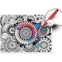 Clementoni 3D Puzzle Colour therapy Mandala 500 dielikov 2