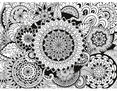 Clementoni 3D Puzzle Colour therapy Mandala 500 dielikov