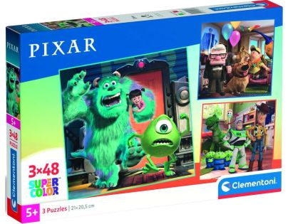 Clementoni puzzle 3X48 Disney Pixar