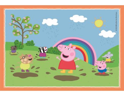Clementoni Puzzle 4 v 1 Prasiatko Peppa
