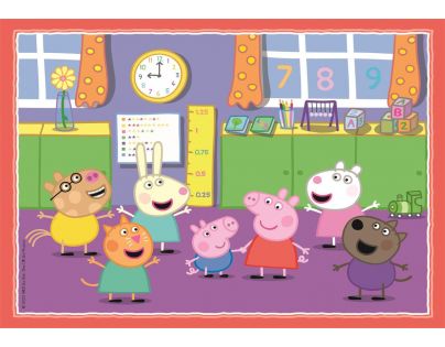 Clementoni Puzzle 4 v 1 Prasiatko Peppa
