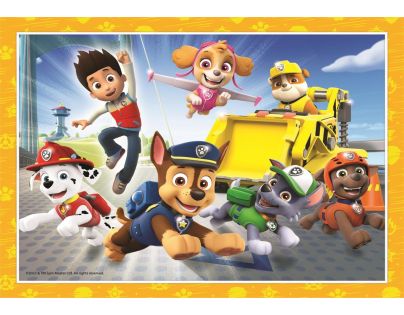 Clementoni Puzzle 4 v 1 Tlapková patrola spoločne
