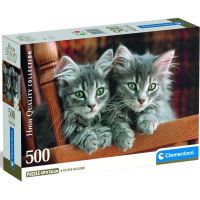 Clementoni puzzle 500 Mačiatka