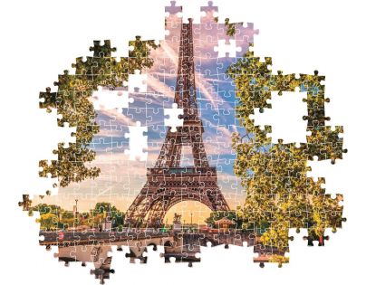Clementoni Puzzle 500 dielikov Pozdĺž rieky Seiny