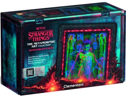 Clementoni puzzle 520 Svietiace metamorfické puzzle Stranger Things Eleven