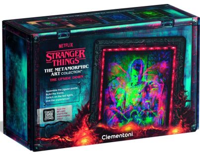 Clementoni puzzle 520 Svietiace metamorfické puzzle Stranger Things Upside down