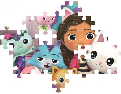 Clementoni Puzzle 60 dielikov Gábinin kúzelný domček