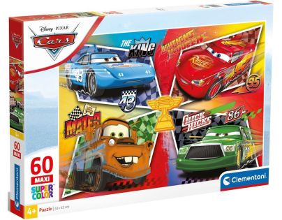 Clementoni puzzle 60 Maxi Autá