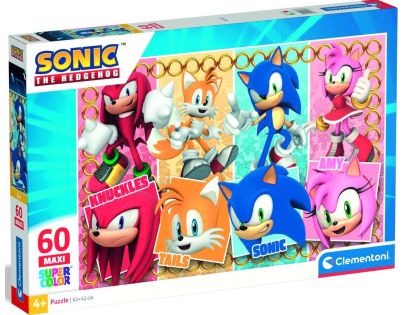 Clementoni puzzle 60 Maxi Sonic