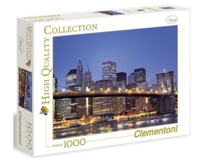 Clementoni 39199 - Puzzle 1000, Brooklyn