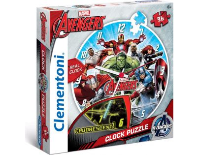 Clementoni Puzzle Clock Avengers 96d