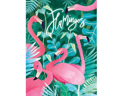 Clementoni Puzzle Fantastic Animals 500 dielikov plameniaky