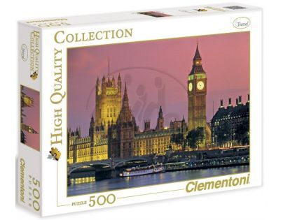 Clementoni Puzzle Večerný Londýn 500 dielikov