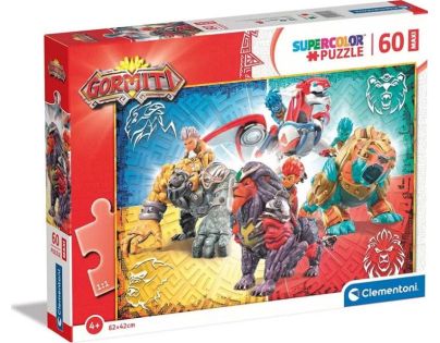 Clementoni Puzzle maxi Gormiti II. 60 dielikov - Poškodený obal