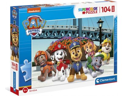 Clementoni Puzzle maxi Labková patrola 104 dielikov
