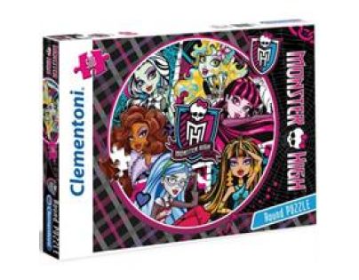 Clementoni Puzzle Monster 500 dílků Round, Ghoulastic