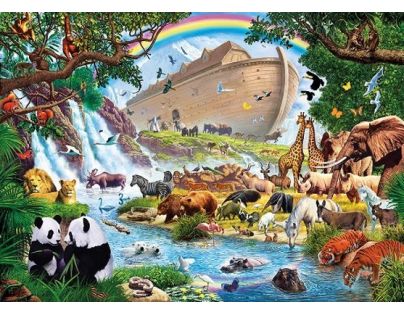 Clementoni 32550 - Puzzle 2000, Noemova archa
