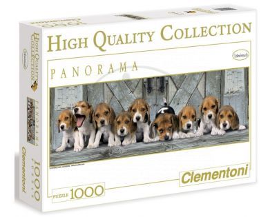 Clementoni 39076 - Puzzle Panorama 1000, Bíglové