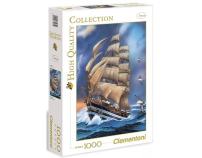 Clementoni 33C31481 - Puzzle 1000,Plachetnice