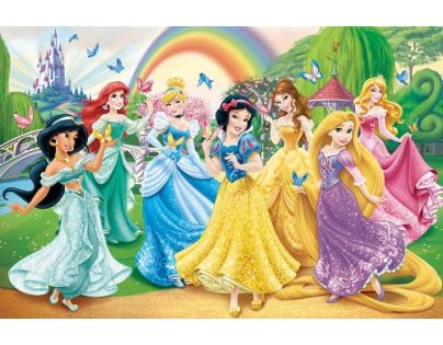 Clementoni Puzzle Progressive 4 v 1 Princezny