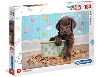 Clementoni Puzzle Supercolor Šteňa 180 dielikov