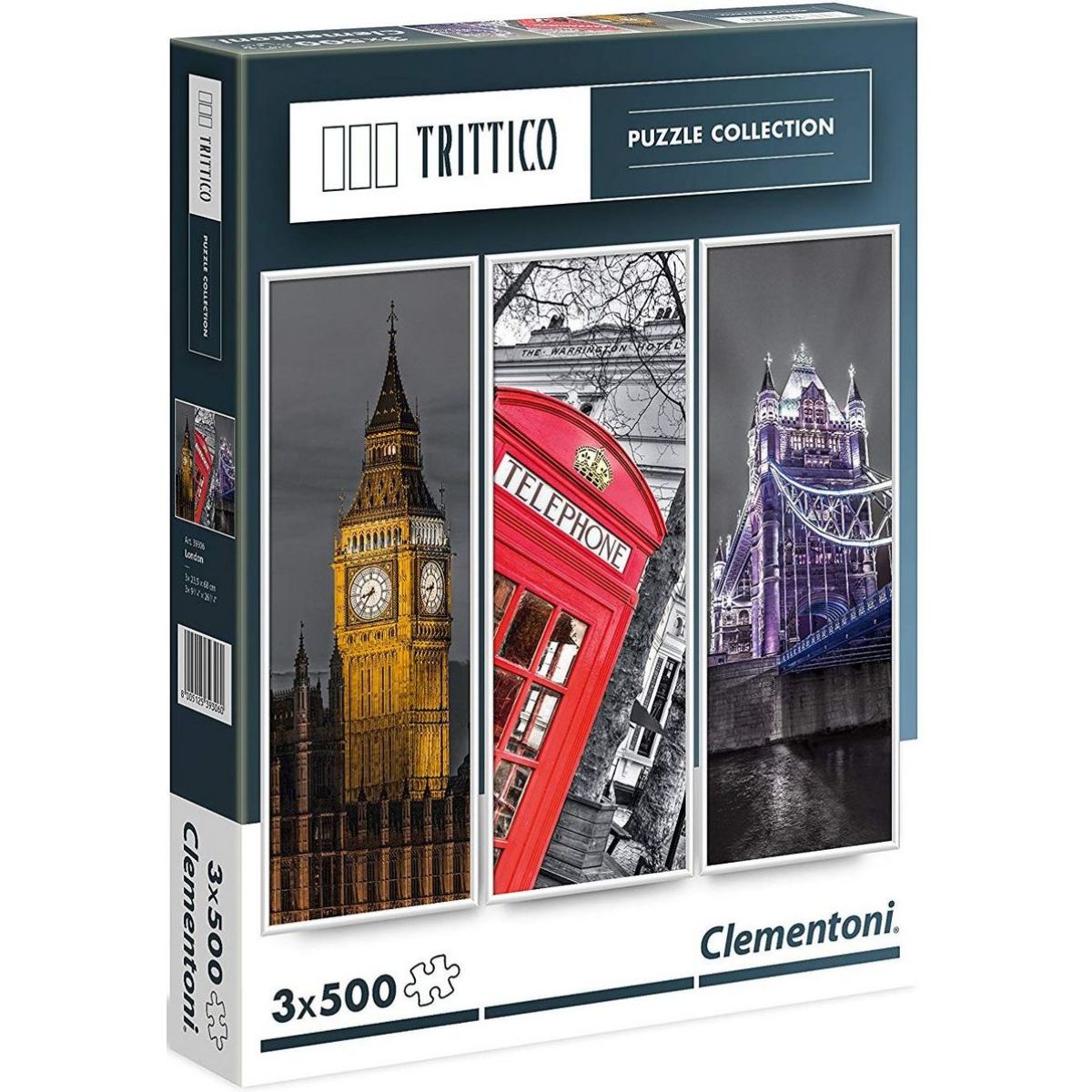 CLEMENTONI 3x500 dielikov Londýn Veľká Británia