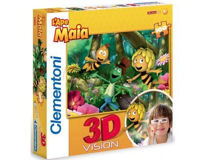 Clementoni 33C20074 - Puzzle 3D 104, Včelka Mája