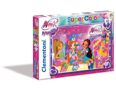 Clementoni Puzzle Winx 60 dílků, Báječné slečny