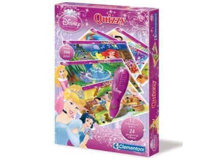 Clementoni 60389 - Kvízové kartičky a elektronické pero - Princezny