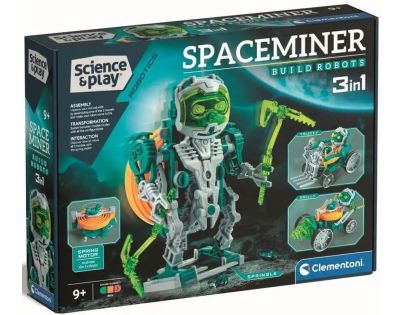 Clementoni Robotická stavebnica Clementoni Space Miner 3 v 1