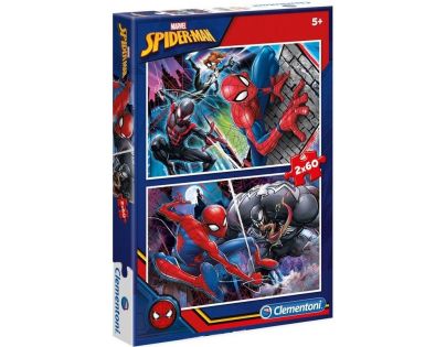 Clementoni Spiderman Puzzle 2 x 60 dielikov