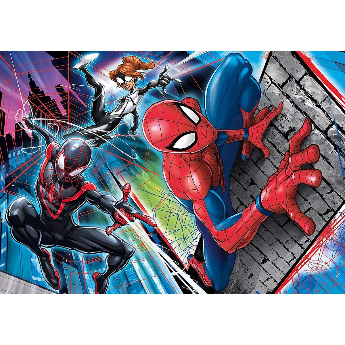 Clementoni Spider-Man Supercolor Maxi 24 dielikov
