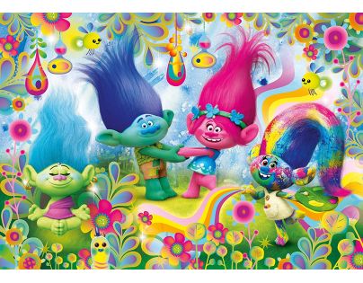 Clementoni Trollové Supercolor Puzzle Maxi 24d