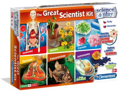 Clementoni Veľká sada experimentov 6 v 1 - Poškodený obal