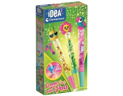 Clementoni Vytvor si svoje perá - tropical