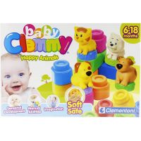 CLEMMY baby - Zvieratká a farebné kocky 3