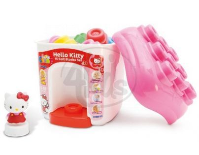 Clemmy Baby Hello Kitty kyblík 15 kostek