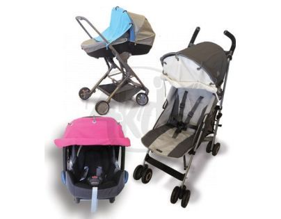 Dooky 126704 - Clona na kočárek Dooky - růžová